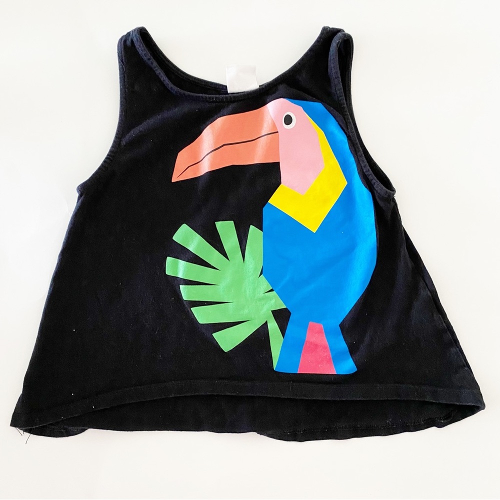 ZARA Girls Tropical Toucan Parrot Tank
